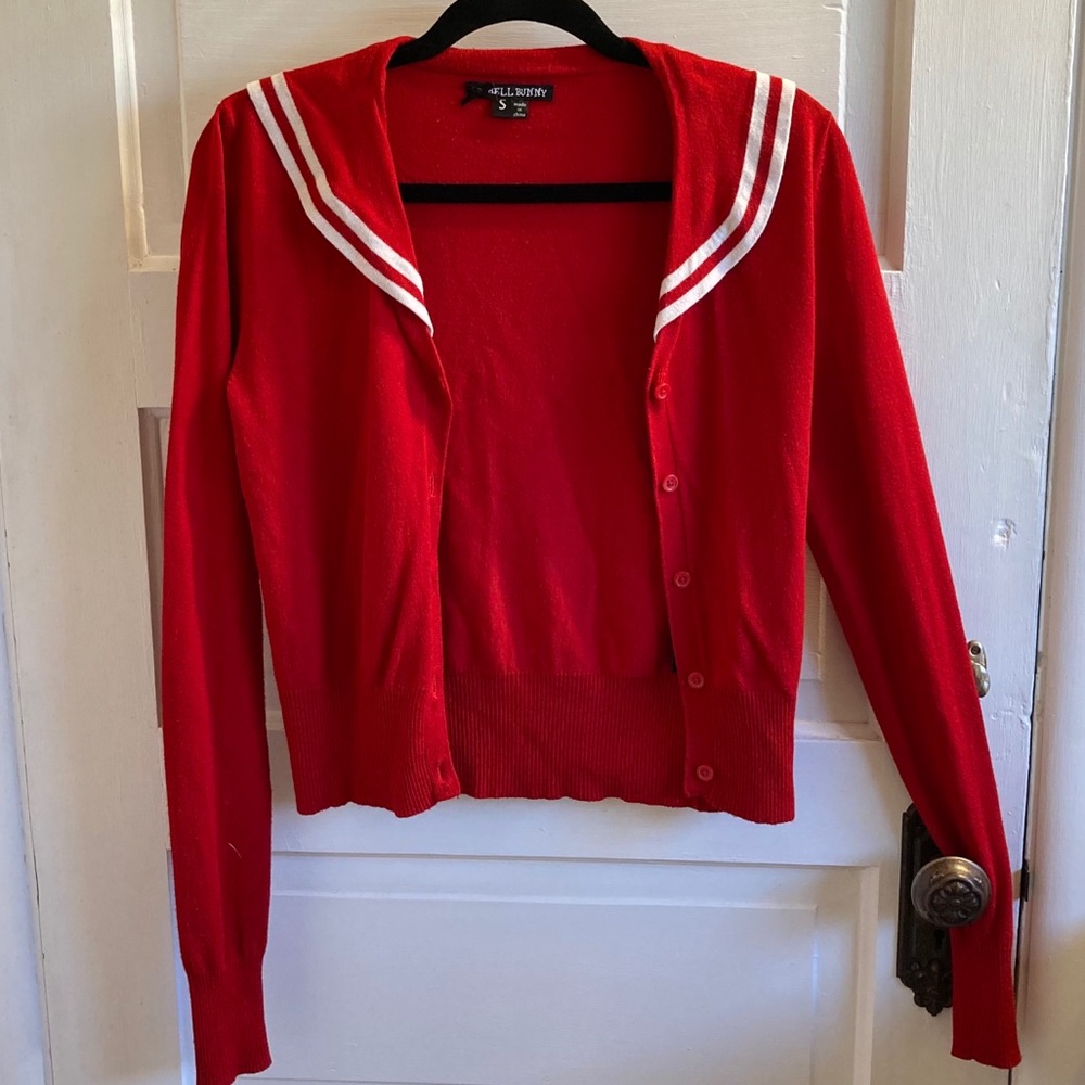 Hell Bunny Sailor Cardigan